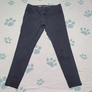 Mossimo Supply Co Black Skinny Jeans Stretchy Fit